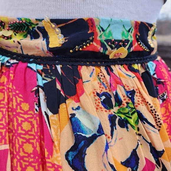 Anthropologie Bhanuni Jyoti Christia High low Maxi Skirt - Picture 8 of 16